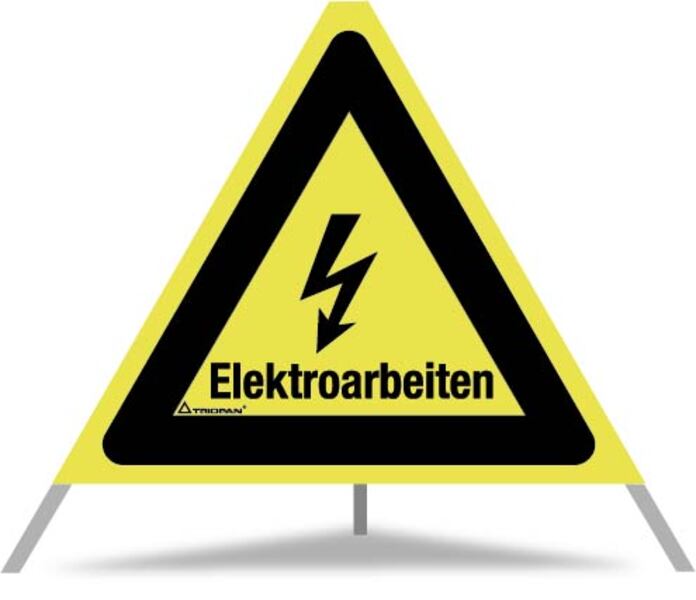 Faltsignale, tagesleuchtend, Elektroarbeiten, 700 mm
