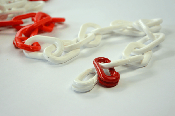 Verbindungsglied für Kunststoffketten, verschiedene Farben Verbindungsglied für Kunststoffketten, verschiedene Farben