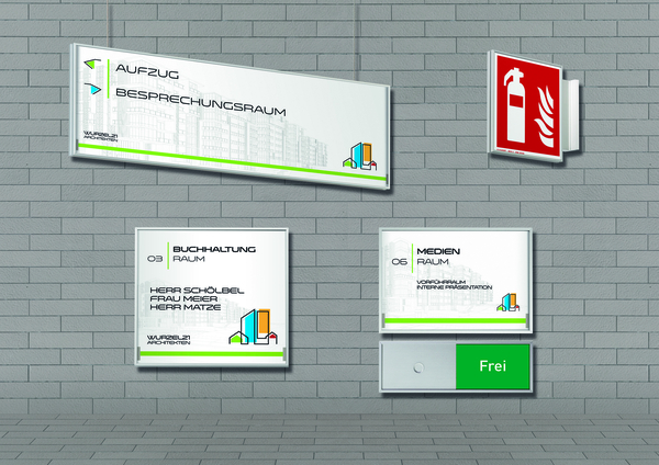 Beschilderungssystem MADRID