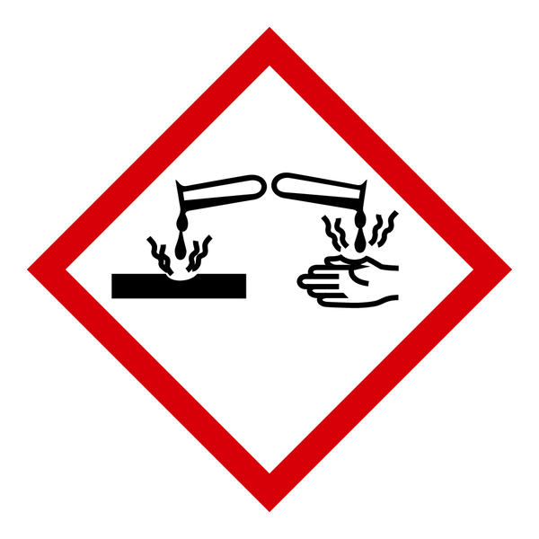 GHS Gefahrensymbol 05: Ätzwirkung