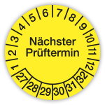 Pruefplakette naechster Prueftermin