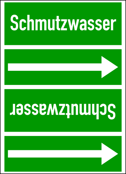 Rohrleitungsband, Schmutzwasser, Rolle = 33 m