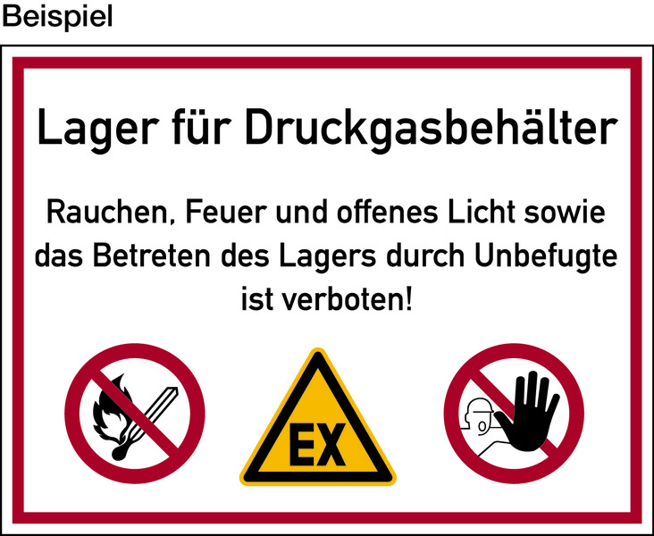 Aluverbund Farben, Text und Logo nach Wunsch - Querformat Aluverbund Farben, Text und Logo nach Wunsch - Querformat