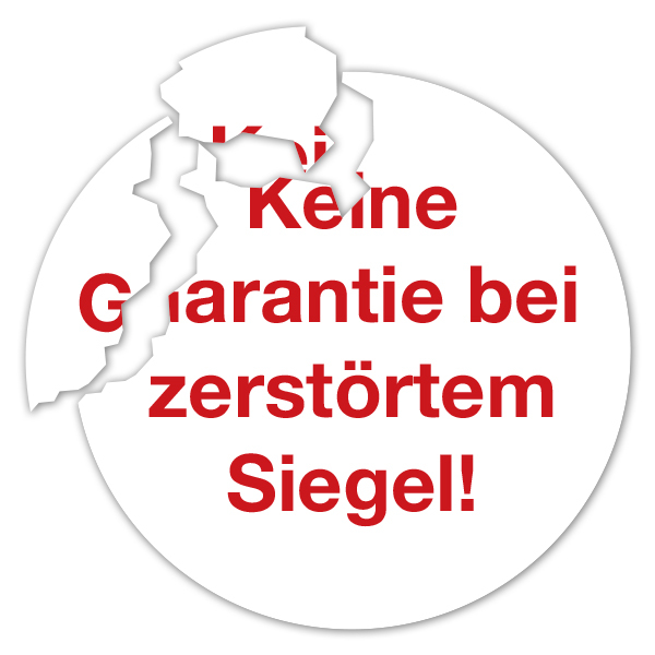 Individuelle Sicherheitsetiketten nach Wunsch, Dokumentenfolie, Ø 30mm - Bogen = 10 Stk.