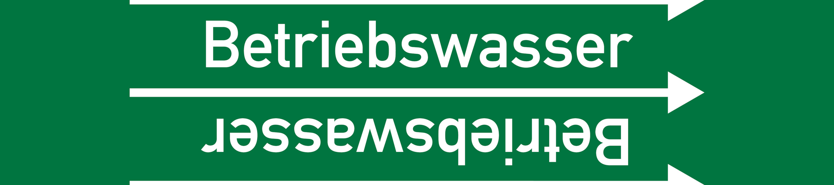 Rohrleitungsband, Betriebswasser, Rolle = 33 m