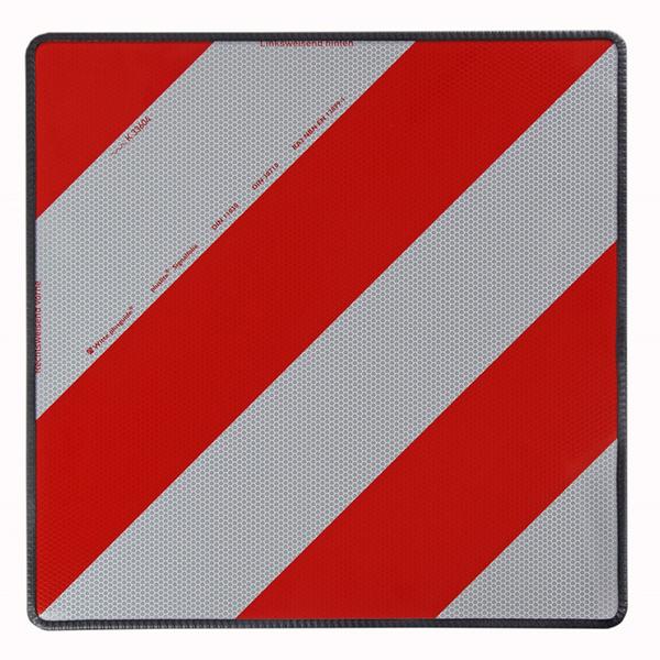 Parkwarntafel, Stahlblech, mit Kantenschutz, rot/weiß, retroreflektierend RA2