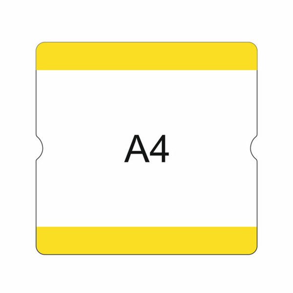 Bodenbeschriftungstasche selbstklebend, 290 x 302 mm, versch. Farben, A4, 1 Pack = 10 Stück 65800001_1.jpg