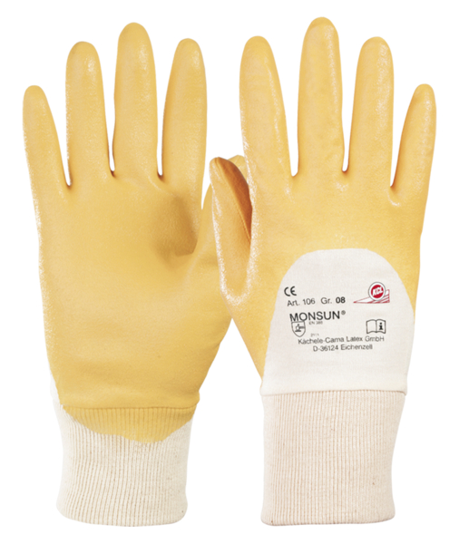 Schutzhandschuh, Monsun 106 von KCL - 1 Beutel = 10 Stück