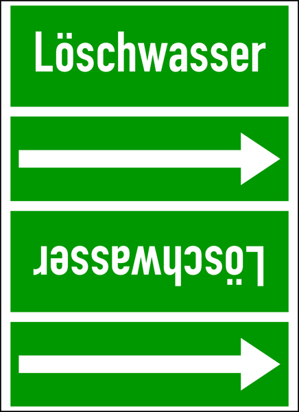 Rohrleitungsband, Löschwasser, Rolle = 33 m
