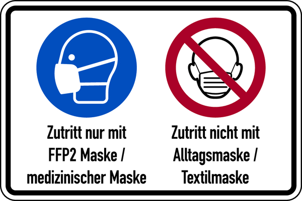 Gebotszeichen Schutzhelm benutzen Warnschild 200mm aus nicht selbstklebendem PVC 