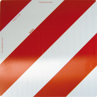 Parkwarntafel, 423 x 423 mm, rot/weiß, retroreflektierend RA2