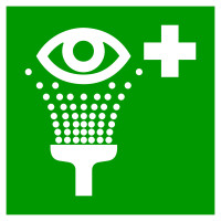 Rettungszeichen, Augenspüleinrichtung E011 - ASR A1.3 (DIN EN ISO 7010)
