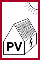 Feuerwehrschild, PV (für Solaranlagen) - DIN VDE 0100-712 (DGUV Information 203-052)