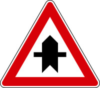 Verkehrszeichen - Vorfahrt, Zeichen 301