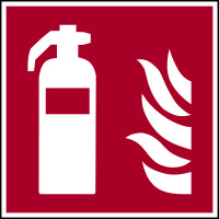 Brandschutzzeichen, Feuerlöscher F001 - ASR A1.3 (DIN EN ISO 7010)