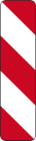 Verkehrszeichen - Leitbake rechtsweisend (Aufstellung links), Zeichen 605-20