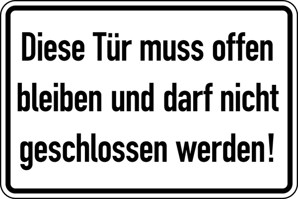 Klebehaken-Alu-Schild-Türschild Geöffnet-Geschlossen-Wendeschild-10x10 cm Saug 